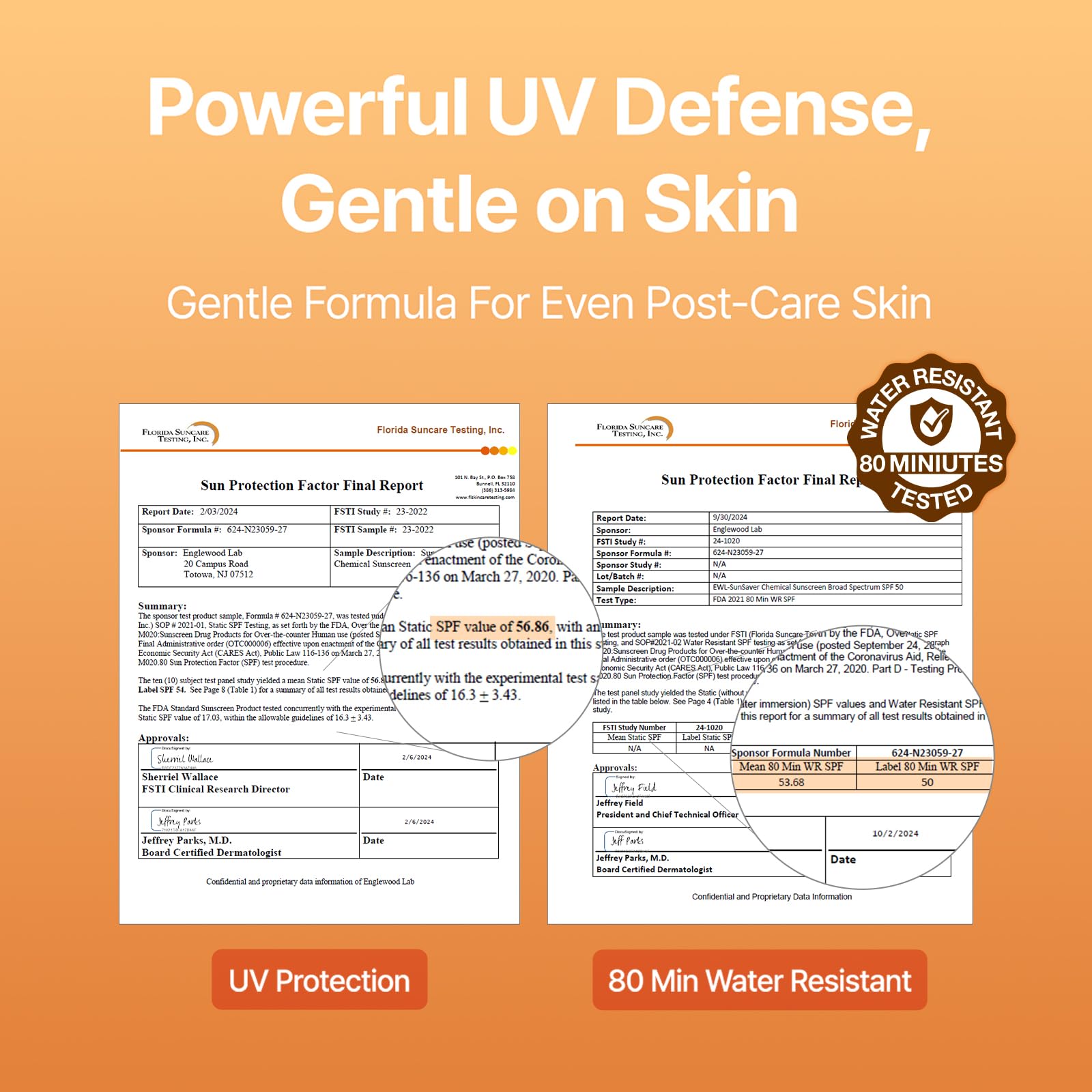 OxygenCeuticals TP Sun Guard SPF 50+ | Reef-Friendly, No White Cast, Chamomile Scent