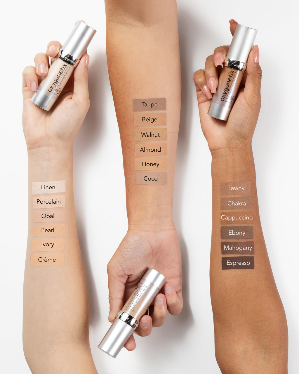 Oxygenetix Oxygenating Foundation Coco - Breathable, Buildable Coverage for Sensitive & Post-Treatment Skin