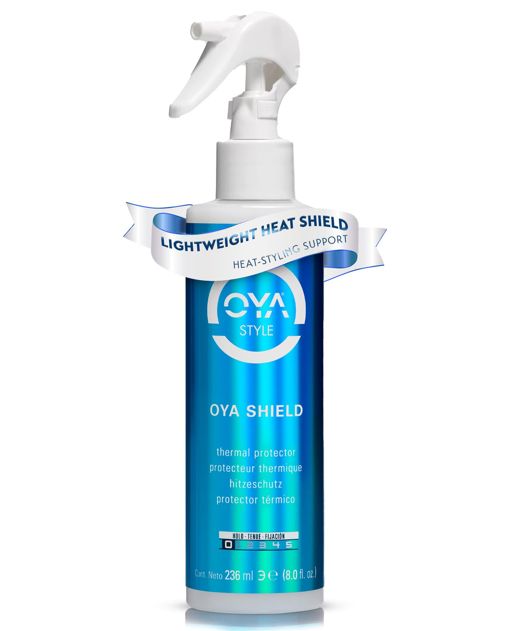 OYA SHIELD Heat Protection Spray — Lightweight Thermal Shield for All Hair Types (236 ml)