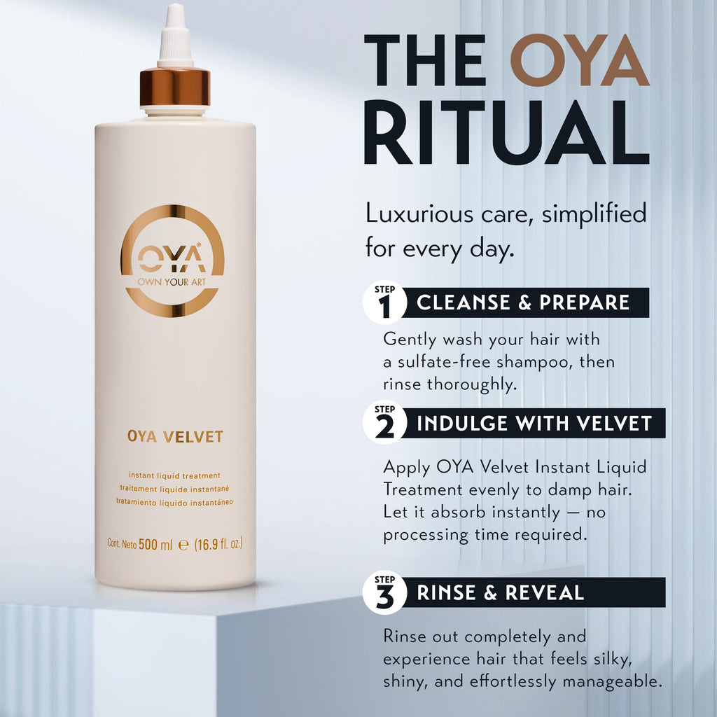 OYA Velvet Instant Conditioner – Deep Hydration for Dry, Damaged & Color-Treated Hair