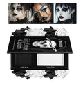 oygcee Black White Makeup Palette – Dual-Tone Matte Eyeshadow & Face Paint for Gothic & Halloween Looks