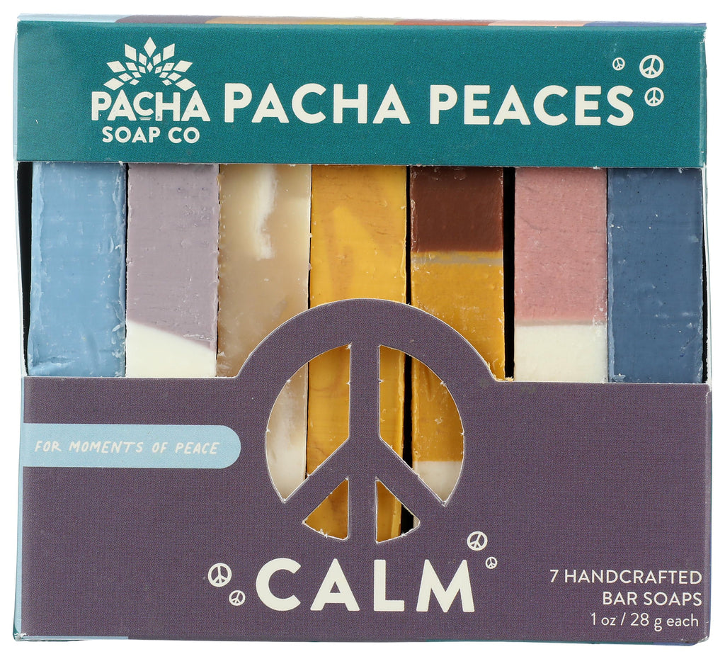 Pacha Soap Co Calm Peaces Bar Soap, 7 Oz – Calming Cleanse