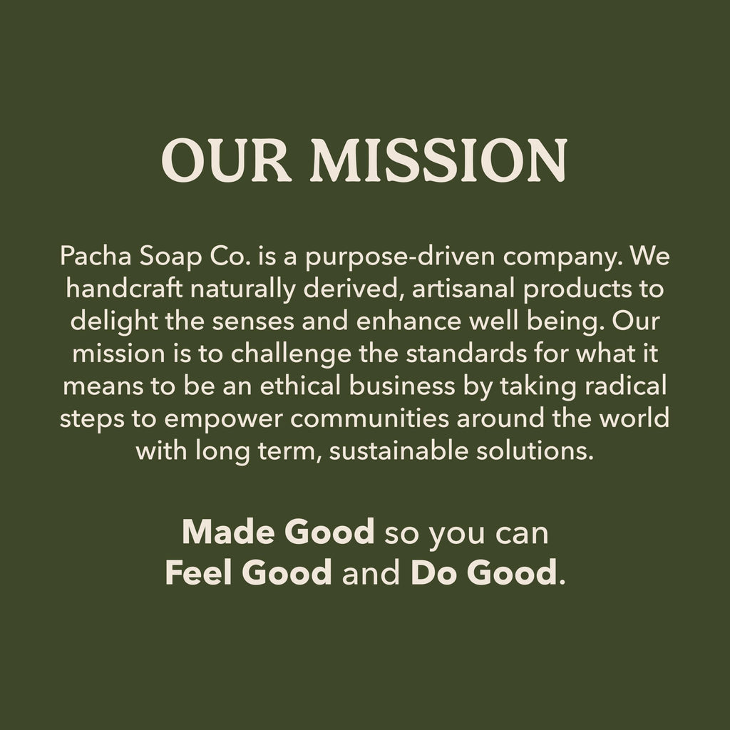 Pachafetti Bar Soap – Lemongrass & Peppermint, 5-Pack (4 oz each) | Pacha Soap Co