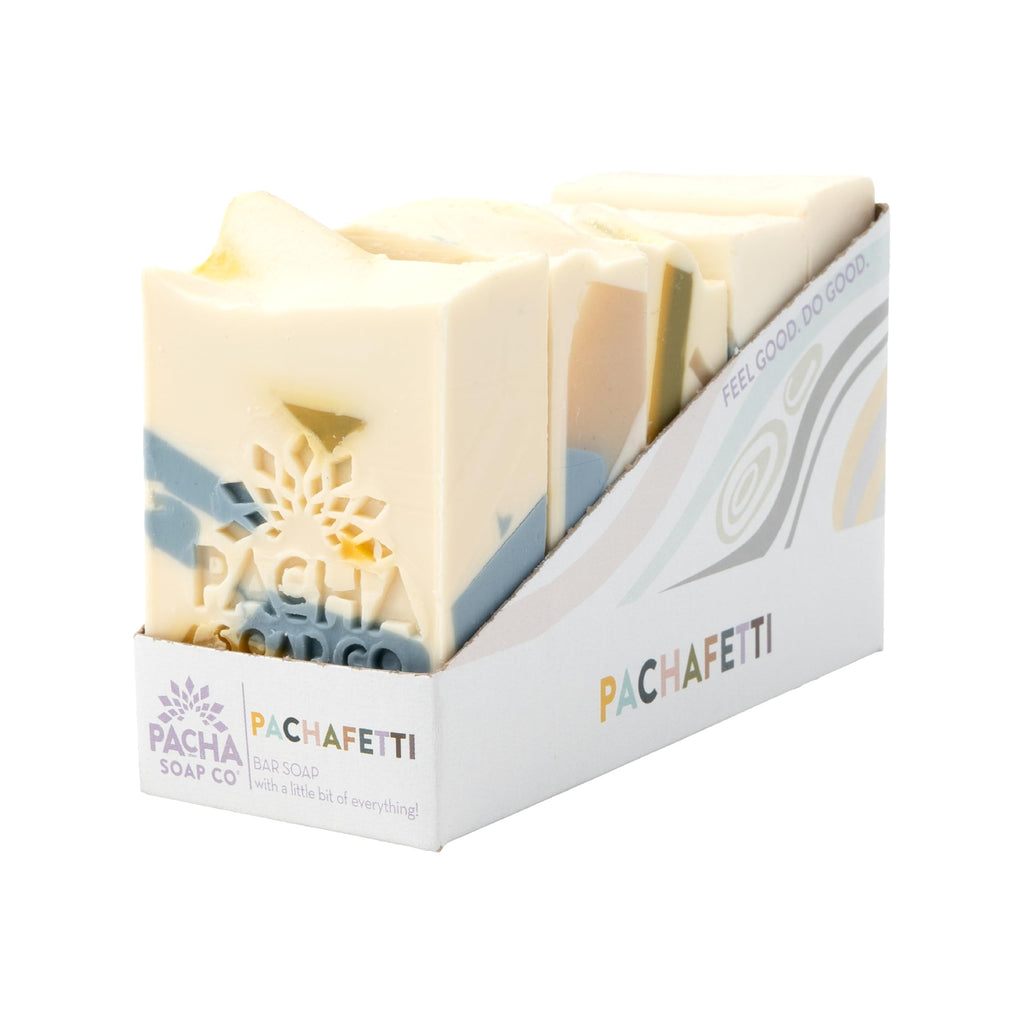 Pachafetti Bar Soap – Lemongrass & Peppermint, 5-Pack (4 oz each) | Pacha Soap Co