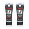 Pacific Shaving Company Caffeinated Shaving Cream – Caffeine, Shea Butter & Spearmint for Hydration, Redness Reduction (7 oz, 2 Pack)