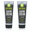 Pacific Shaving Company Natural Shaving Cream with Shea Butter & Vitamin E – Hydrating, Sensitive-Skin Friendly (7 oz, 2 Pack)