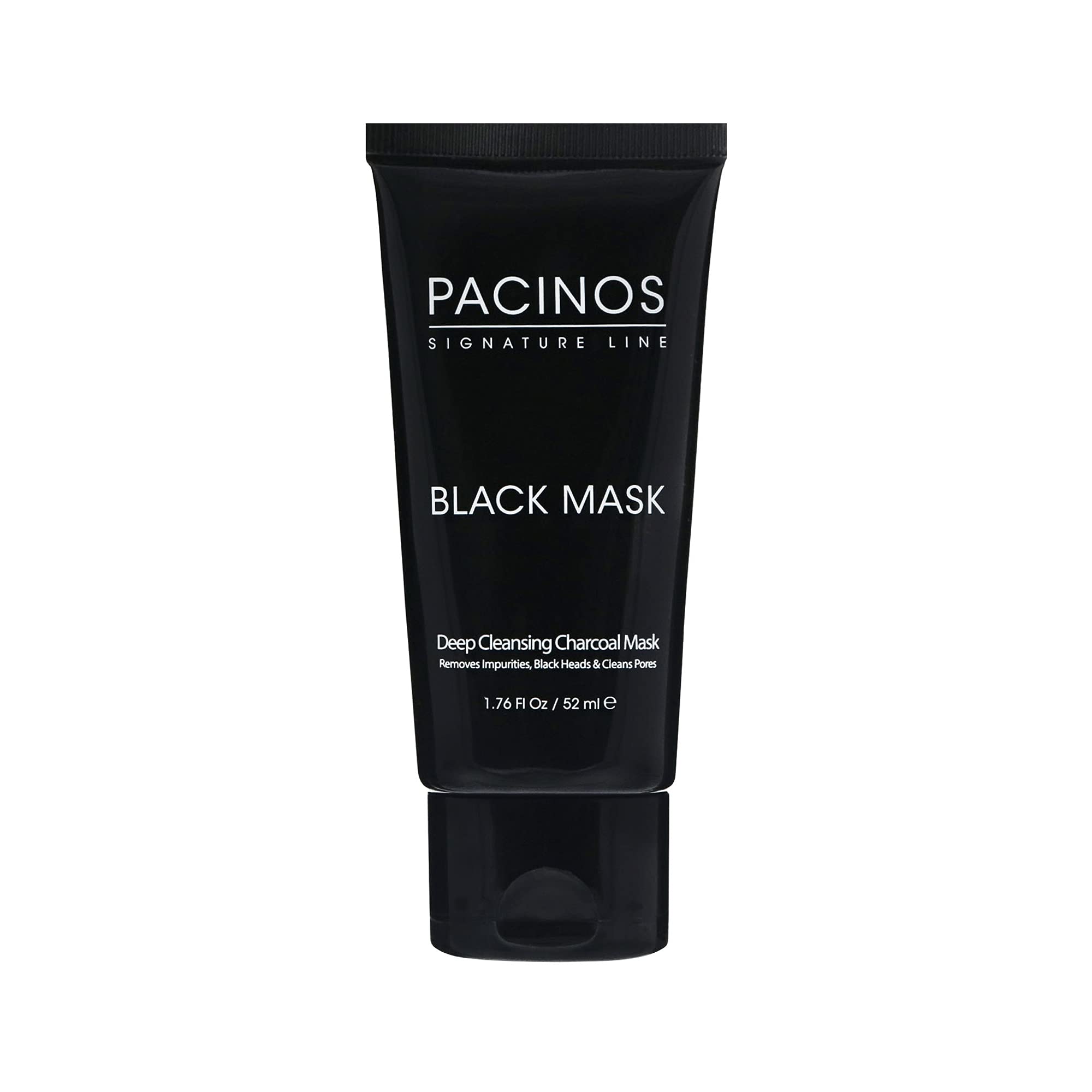 Pacinos Blackhead Remover Charcoal Peel-Off Mask – Deep Cleansing, 1.76 oz
