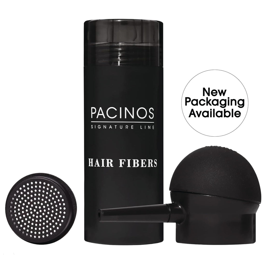 Pacinos Hair Fiber Kit | Conceal Thinning Hair Instantly with Fiber Hold Spray - Dark Brown