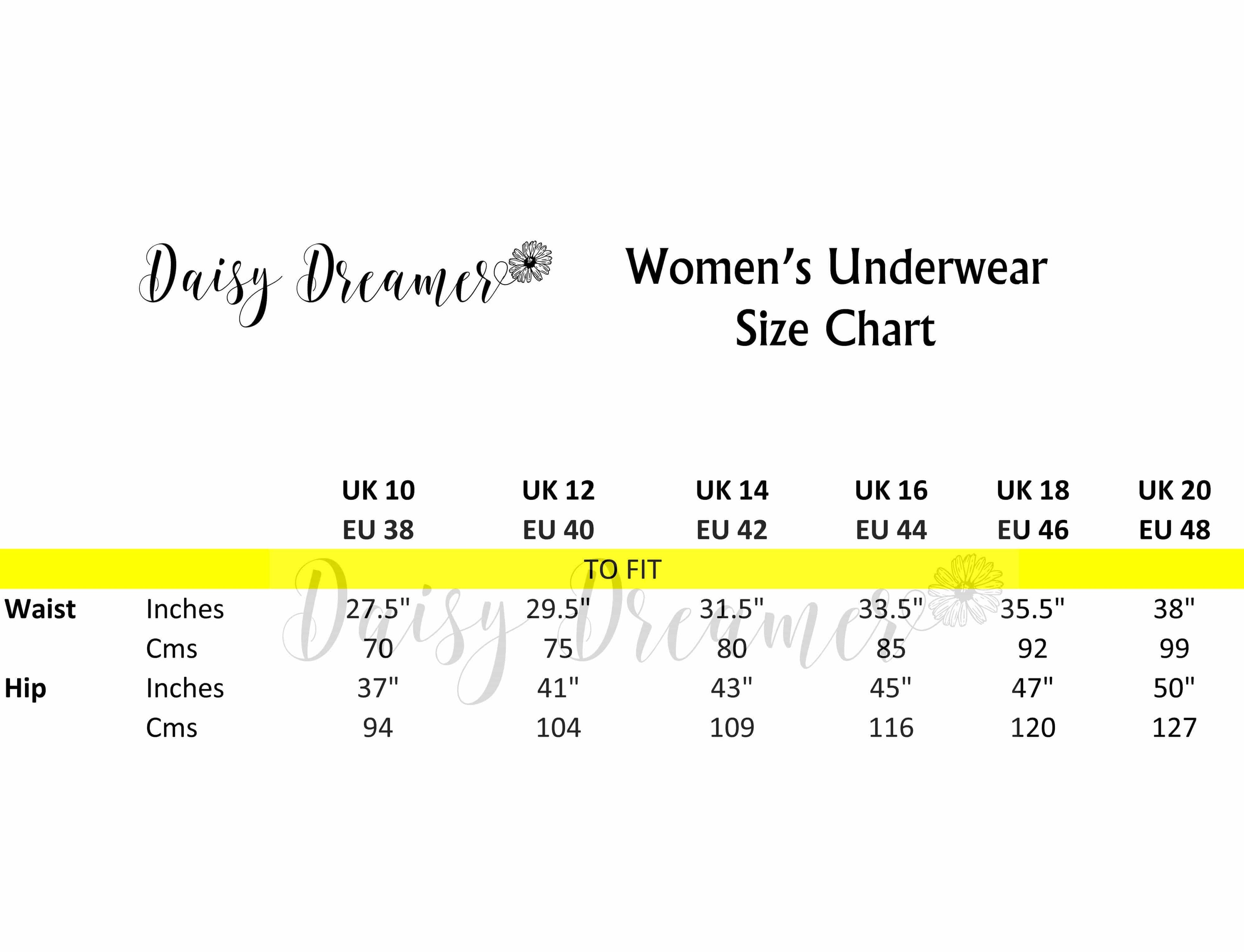 Daisy Dreamer Pack Of 10 Womens Midi Briefs Cotton Breathable Assorted Styles Comfortable