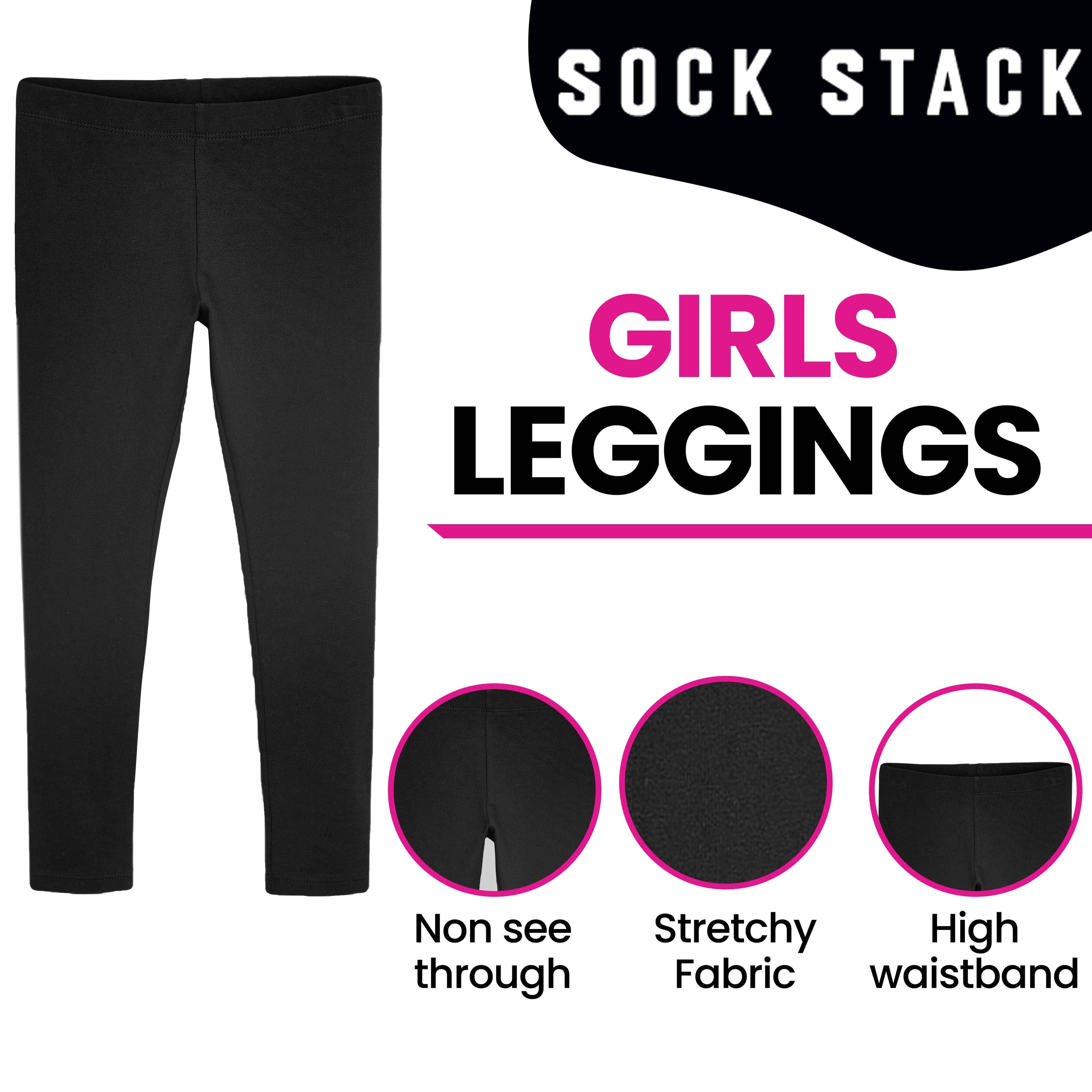 Heatwave Thermalwear Girls Thermal Fleece Leggings Pack Of 3 Warm Stretchable Winter