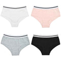 Daisy Dreamer Pack Of 4 Girls Cotton Comfort Fit Shorts Underwear Breathable Stretchy