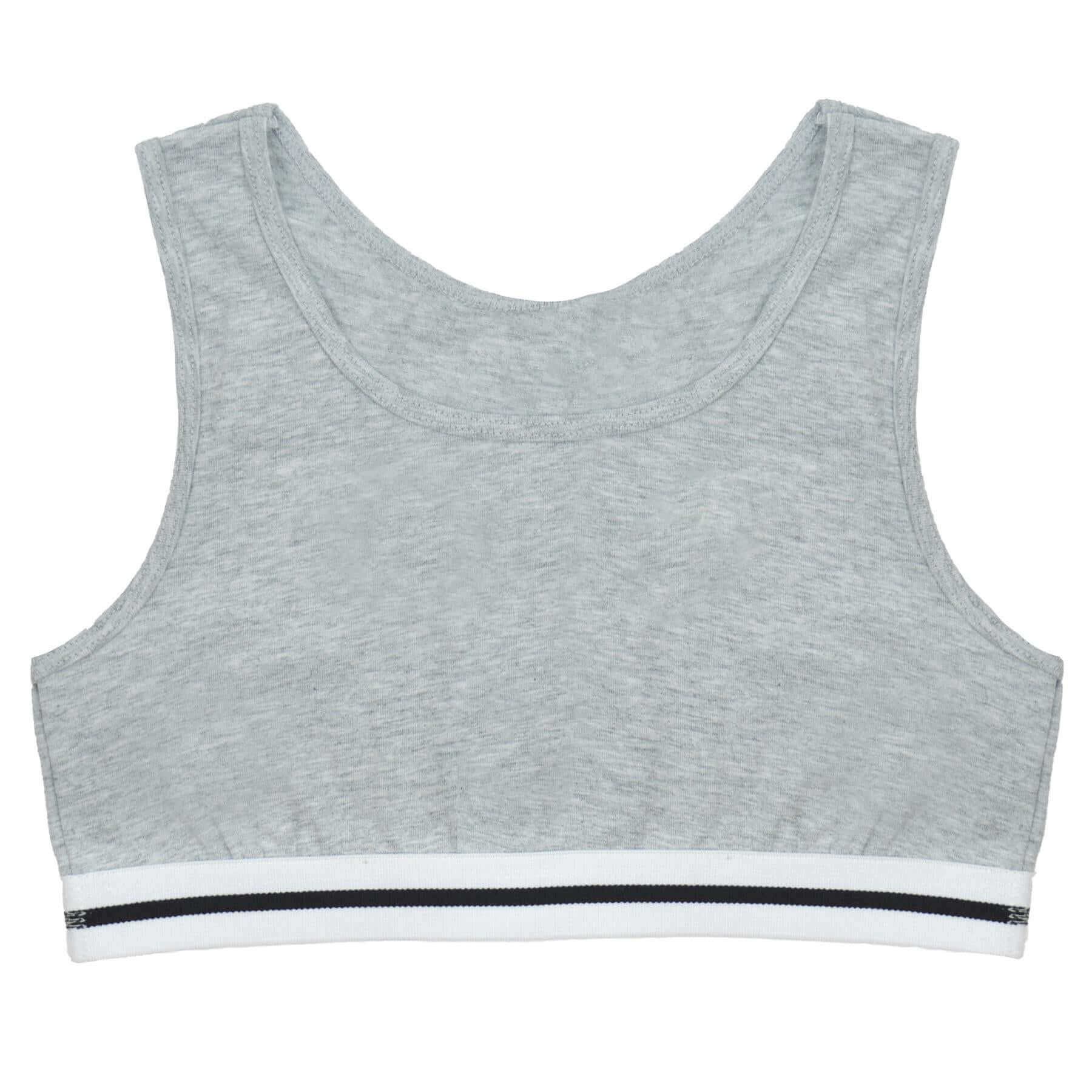 Daisy Dreamer Pack Of 4 Girls Racer Back Seamless Sports Bralettes Crop Top Training Bras