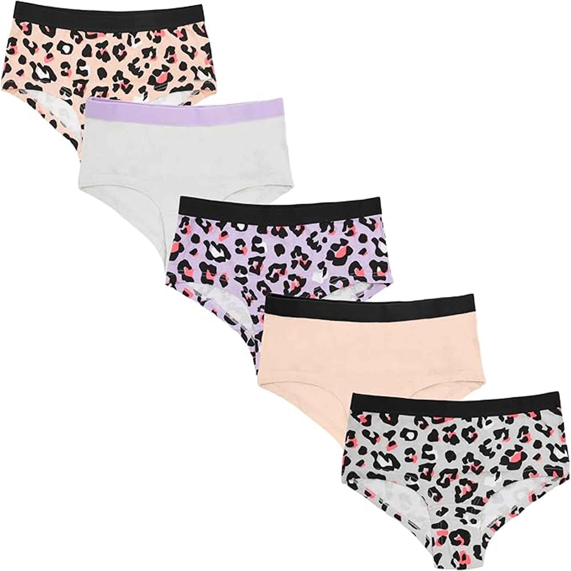 Daisy Dreamer Pack Of 5 Girls Cotton Underwear Briefs Soft Durable Comfort Fit Ages 9