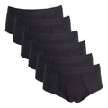 Sock Stack Mens Cotton Briefs MB0506 Pack Of 6 Soft Waistband Breathable Durable Everyday