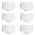 Sock Stack Pack Of 6 Mens Organic Cotton Y Front Underpants Breathable Moisture Wicking