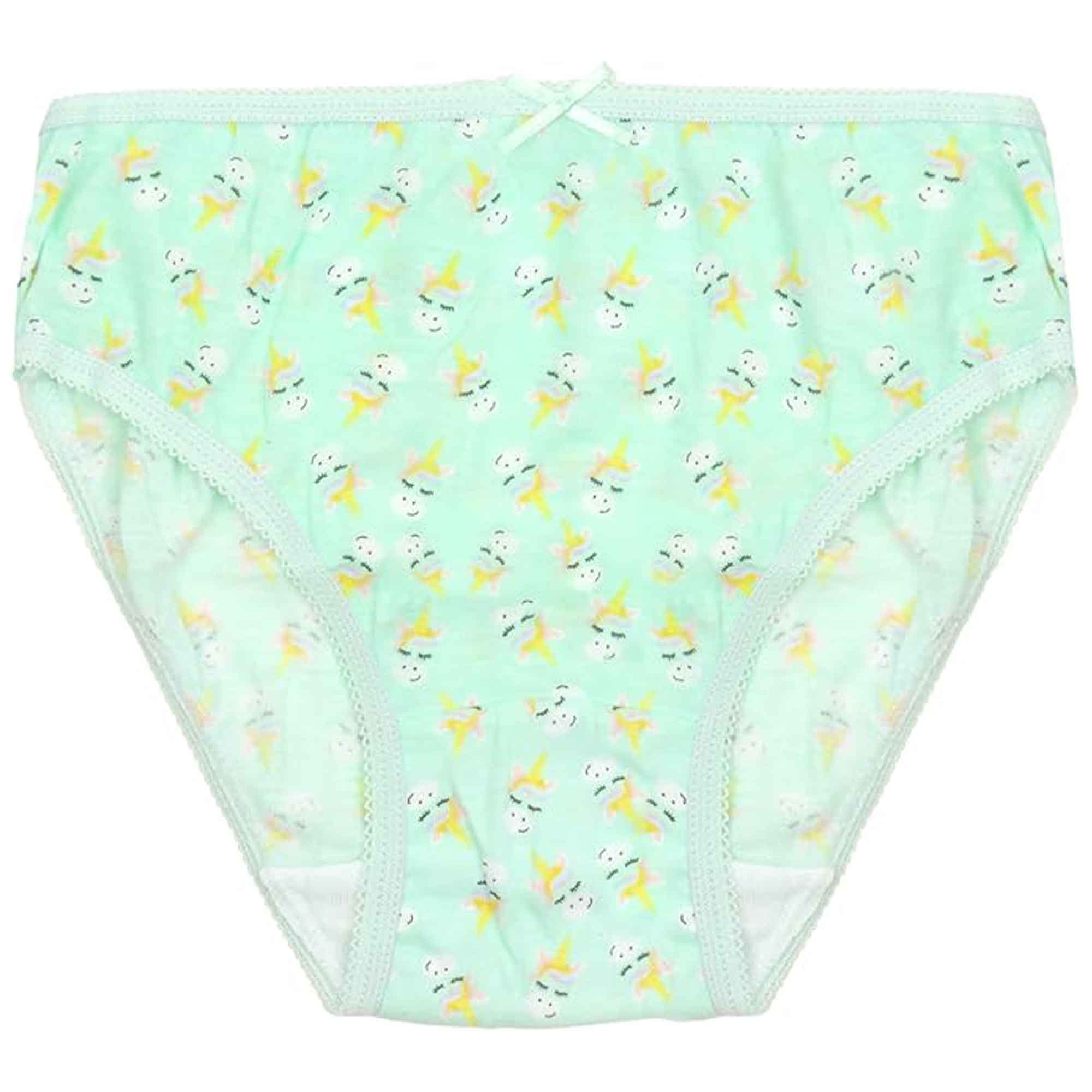 Daisy Dreamer Pack Of 7 Kids Underwear Cotton Blend Assorted Colours And Patterns Ages 2