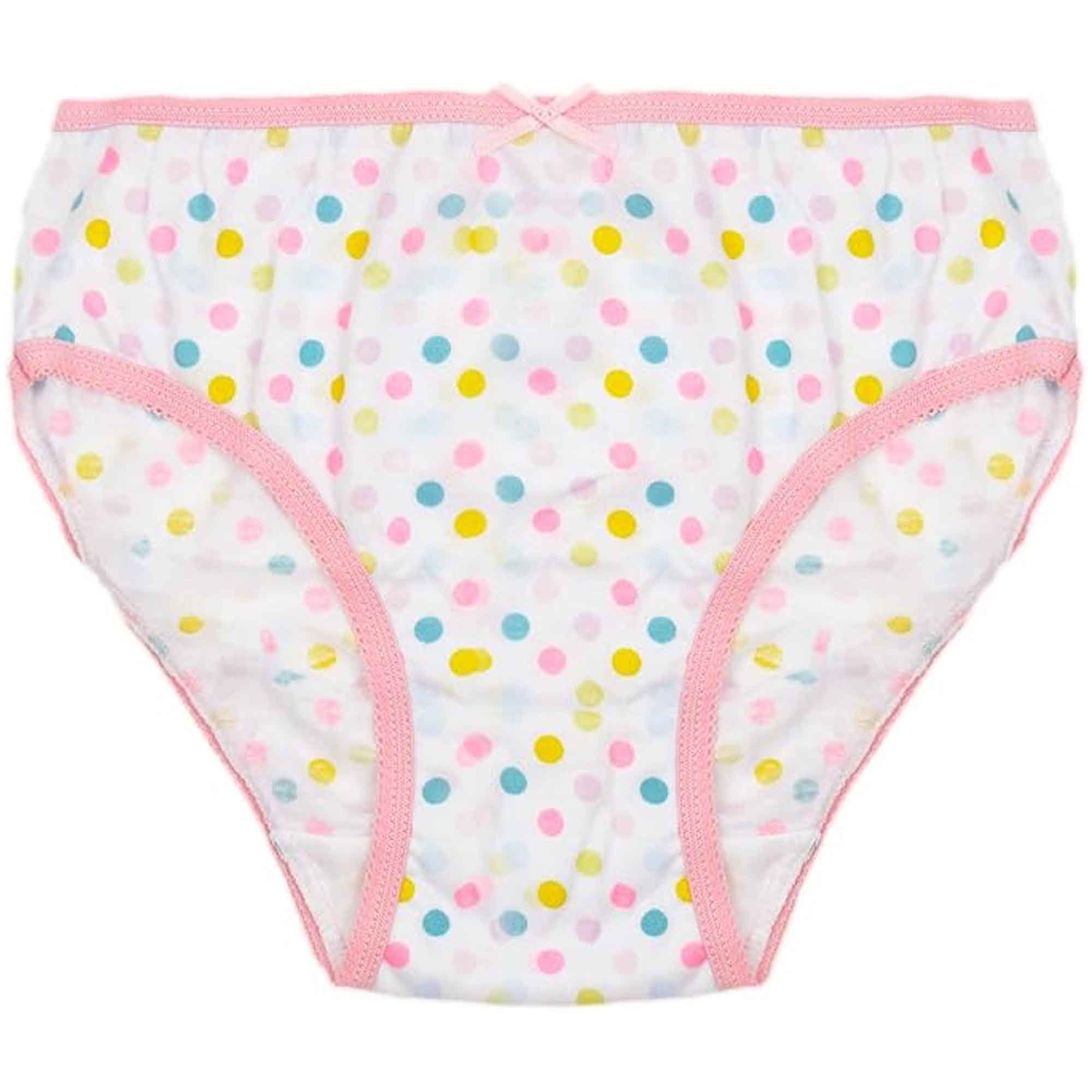 Daisy Dreamer Pack Of 7 Kids Underwear Cotton Blend Assorted Colours And Patterns Ages 2