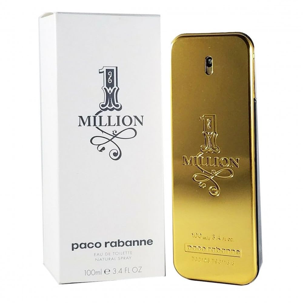 1 Million by Paco Rabanne for Men – Eau de Toilette Tester 3.4 fl oz / 100 ml