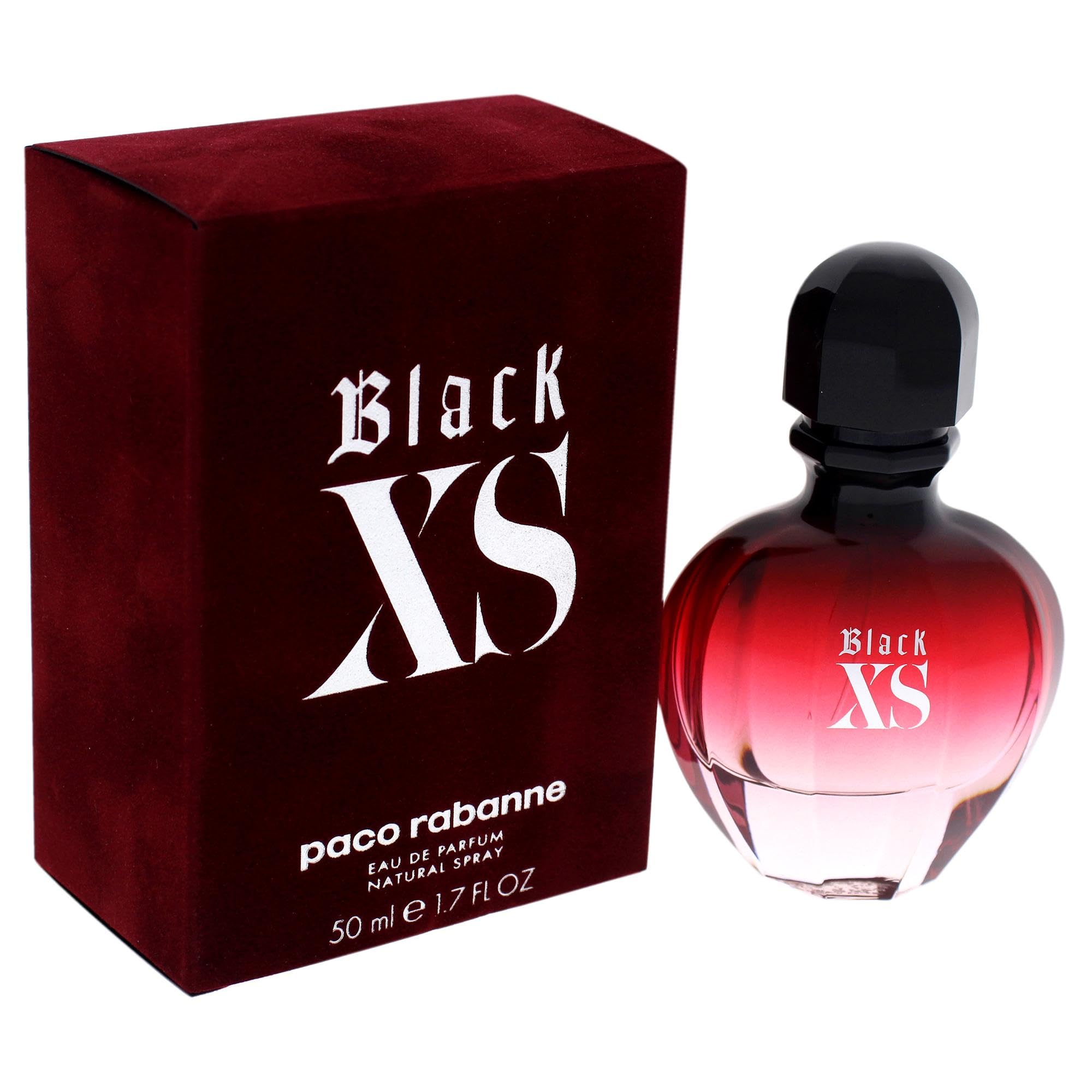 Paco Rabanne Black XS Women – Floral Woody Musk EDP Spray 1.7 oz