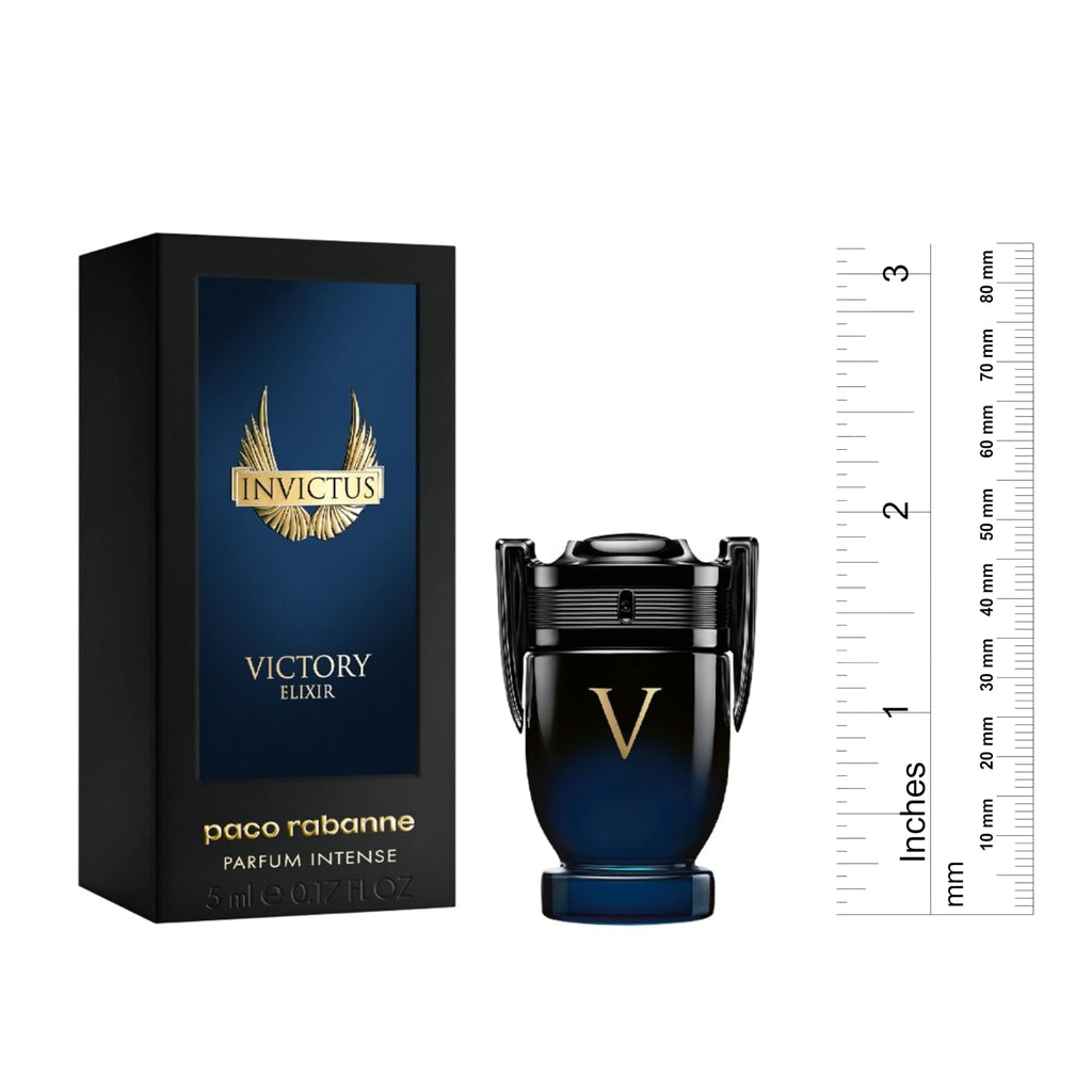 Paco Rabanne Invictus Victory Elixir Intense Parfum Mini Splash 0.17 Fl Oz