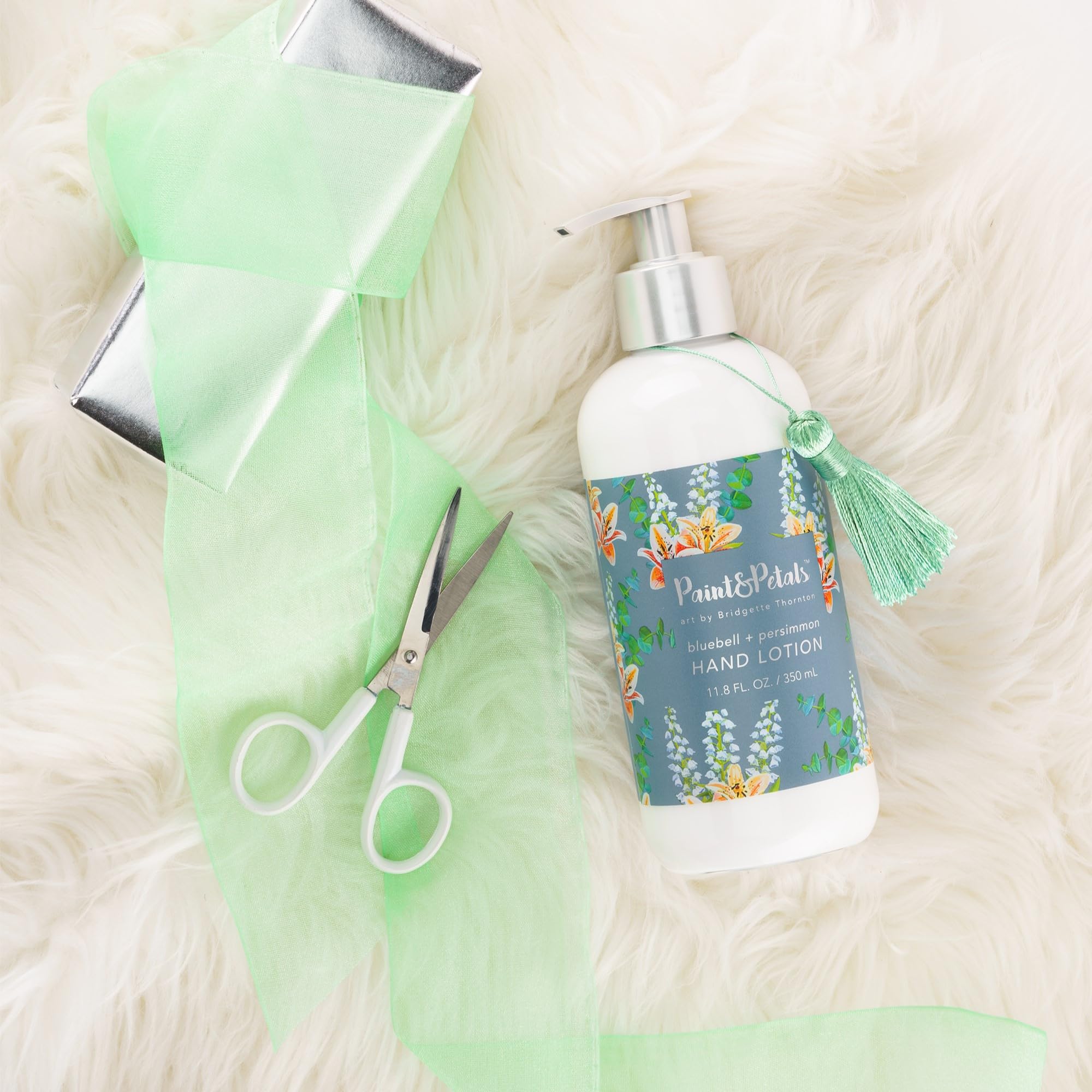 PAINT & PETALS Bluebell & Persimmon Hand Lotion – Nourishing Shea Butter