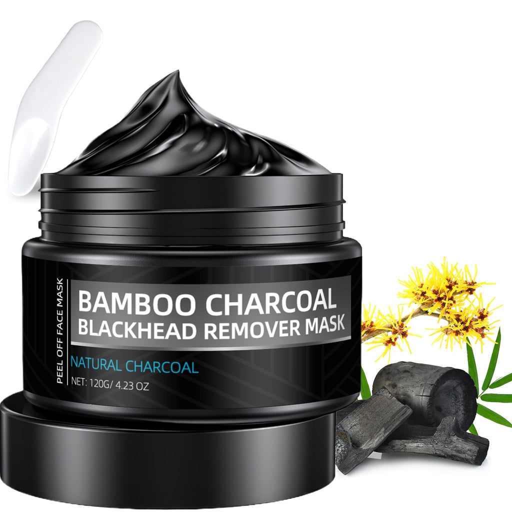 Paistely Blackhead Mask Peel Off — Charcoal Purifying Deep-Cleansing Mask (120g)