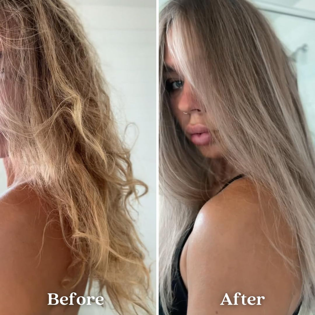 Pallure Blonde Toning Conditioner - Neutralizes Brassiness for Blonde, Platinum & Silver Hair (10.14 fl oz) – Vegan & Cruelty-Free