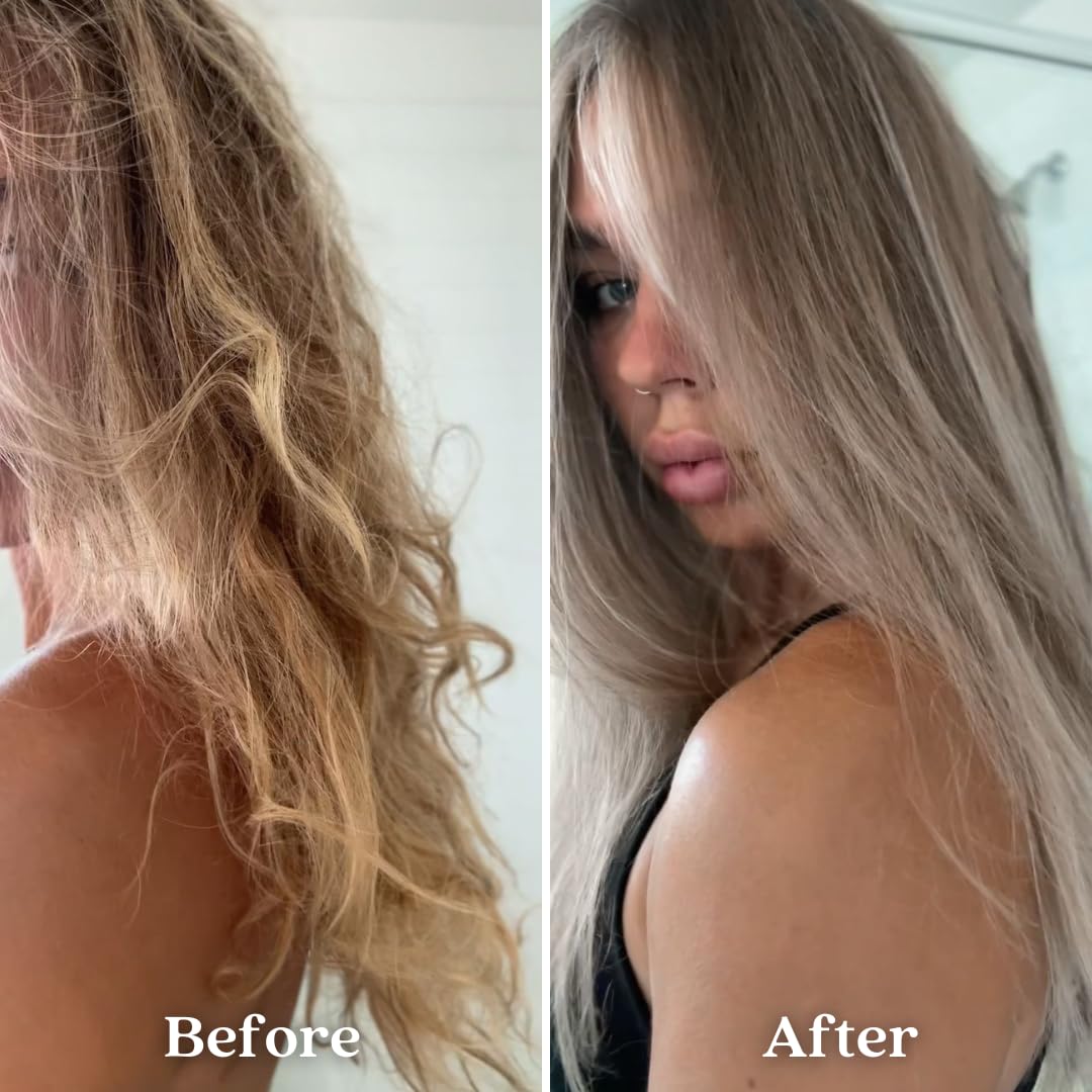 Pallure Blonde Toning Conditioner - Neutralizes Brassiness for Blonde, Platinum & Silver Hair (10.14 fl oz) – Vegan & Cruelty-Free