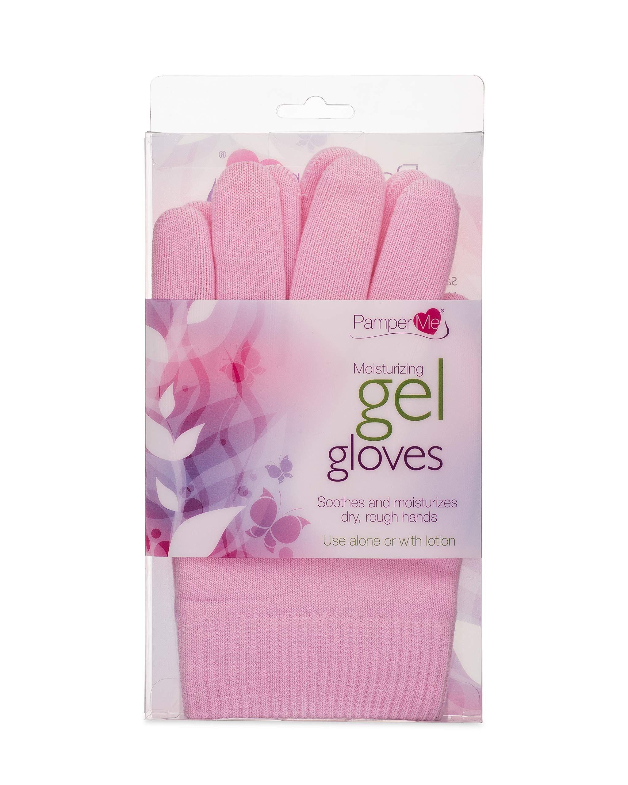 Pamper Me Moisturizing Gel Gloves – Pink Hydrating Hand Care