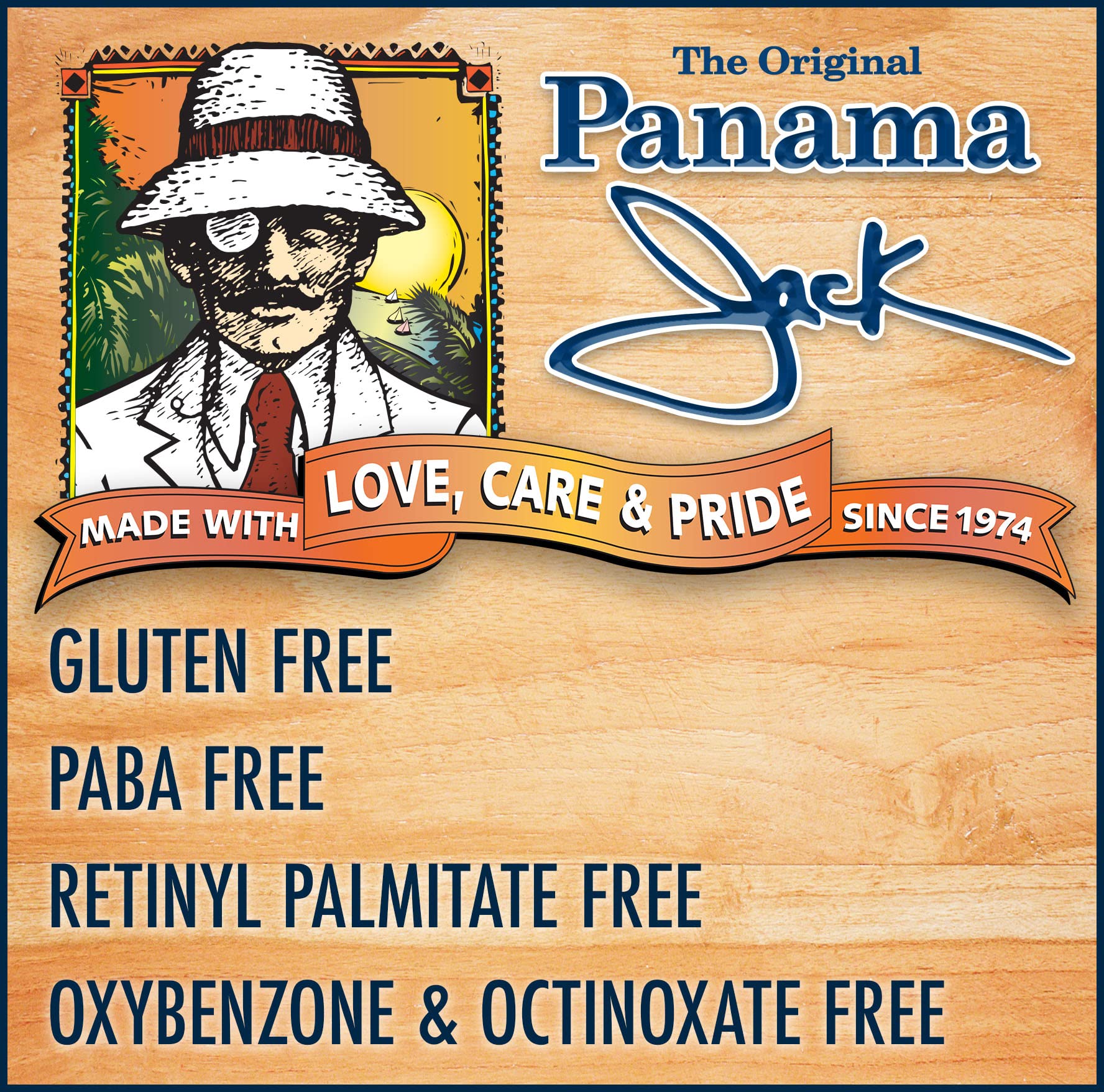Panama Jack Aloe Moisturizer Lotion - After Sun Daily Skincare with Aloe, Cocoa Butter, Olive & Hemp Seed Oils + Vitamin E (8 FL OZ, Pack of 6)