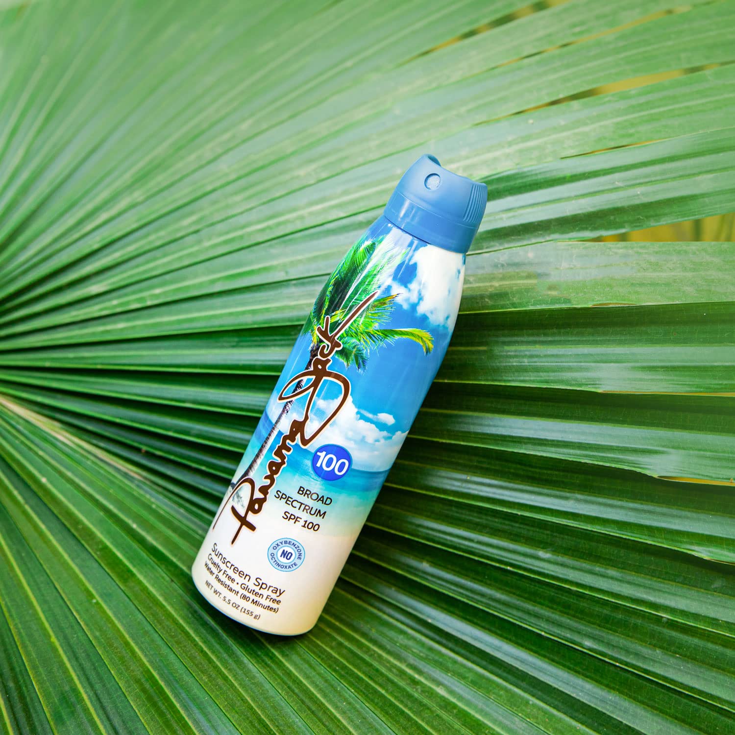 Panama Jack SPF 100 Continuous Spray Sunscreen | Broad Spectrum UVA/UVB, Water Resistant, 6-Pack