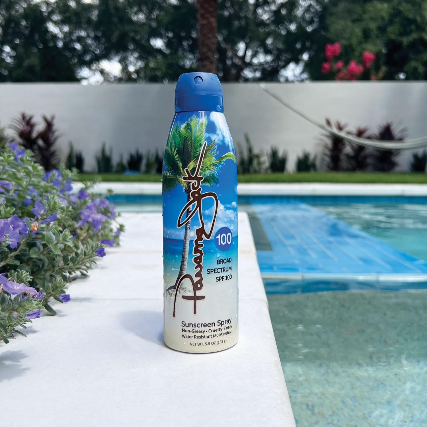 Panama Jack Continuous Spray Sunscreen SPF 100 – Broad Spectrum UVA/UVB, Water Resistant 80 Minutes