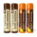 Panama Jack Sunscreen Lip Balm SPF 45 — Flavor Pack (Vanilla, Mango, Dreamsicle, Tropical)