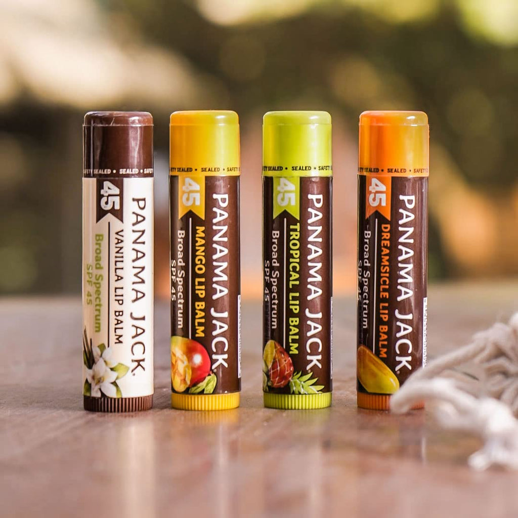 Panama Jack Sunscreen Lip Balm SPF 45 – Dreamsicle (Pack of 7)