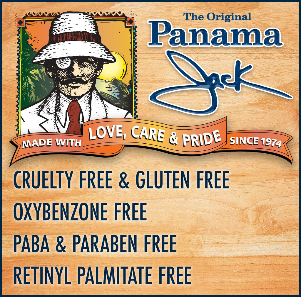 Panama Jack Sunscreen Lip Balm SPF 45 | Broad Spectrum Lip Protection | Mango Flavor – 7-Pack