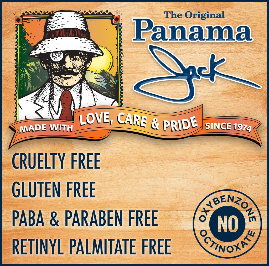 Panama Jack Sunscreen Tanning Lotion SPF 8 – Cruelty-Free, Reef-Friendly, 6 oz (Pack of 12)