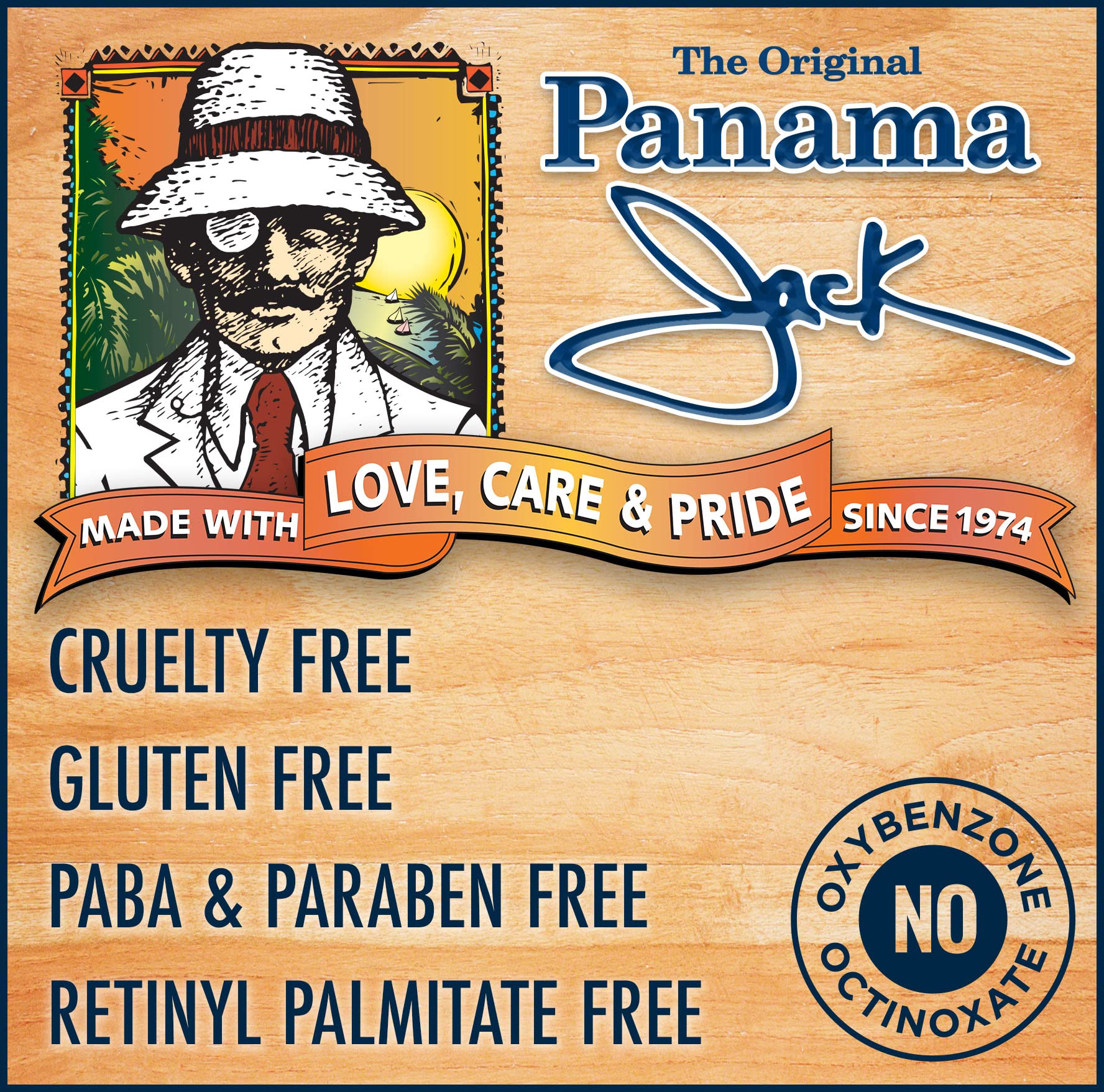Panama Jack Sunscreen Tanning Lotion SPF 4 – Cruelty-Free, Reef-Friendly, Antioxidant Moisturizing Formula – 6 fl oz Pack of 12