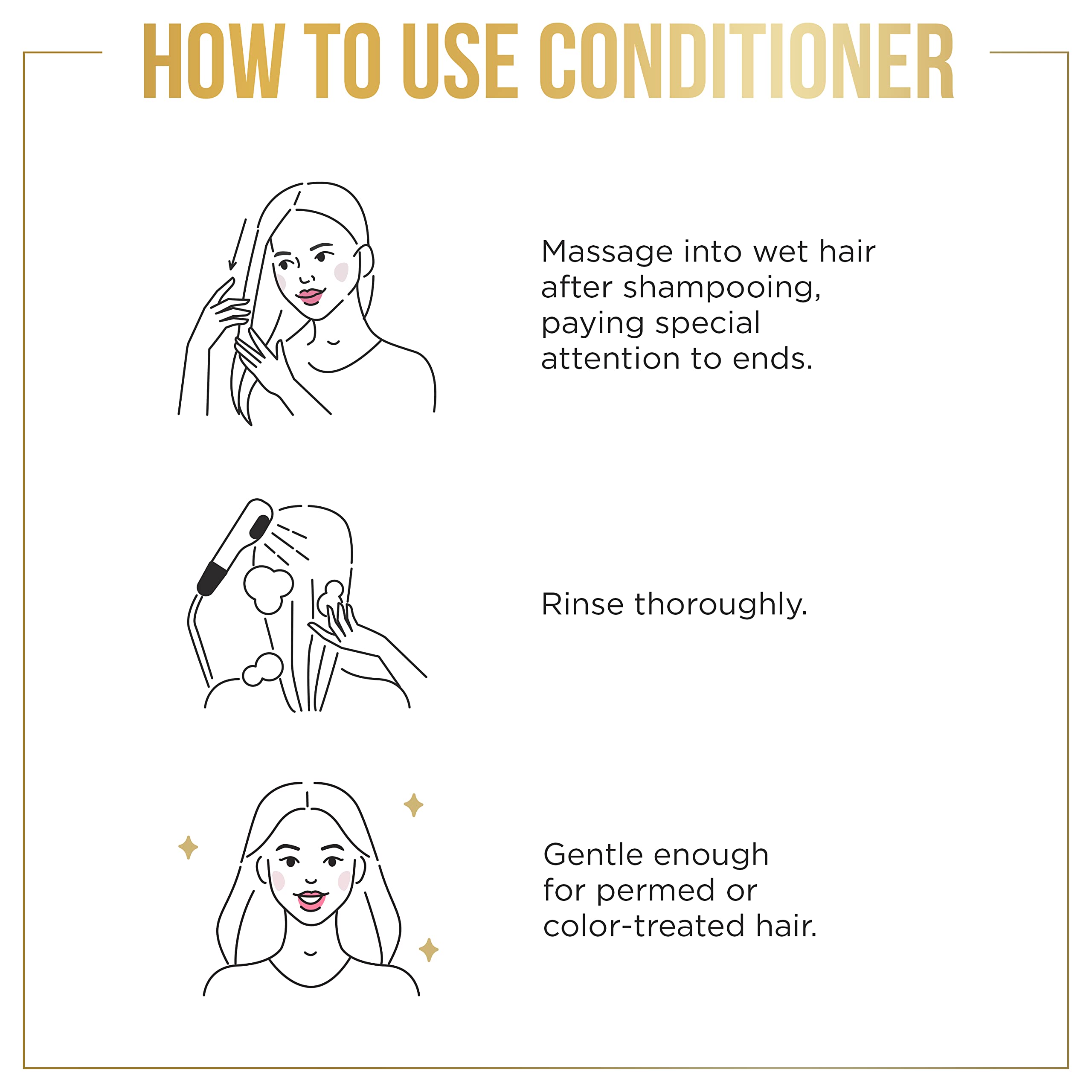 Pantene Sulfate-Free Conditioner with Castor Oil | Strengthening Damage Repair, 8 oz