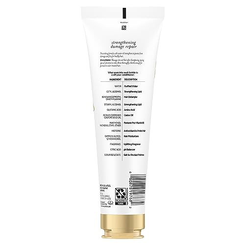 Pantene Sulfate-Free Conditioner with Castor Oil | Strengthening Damage Repair, 8 oz
