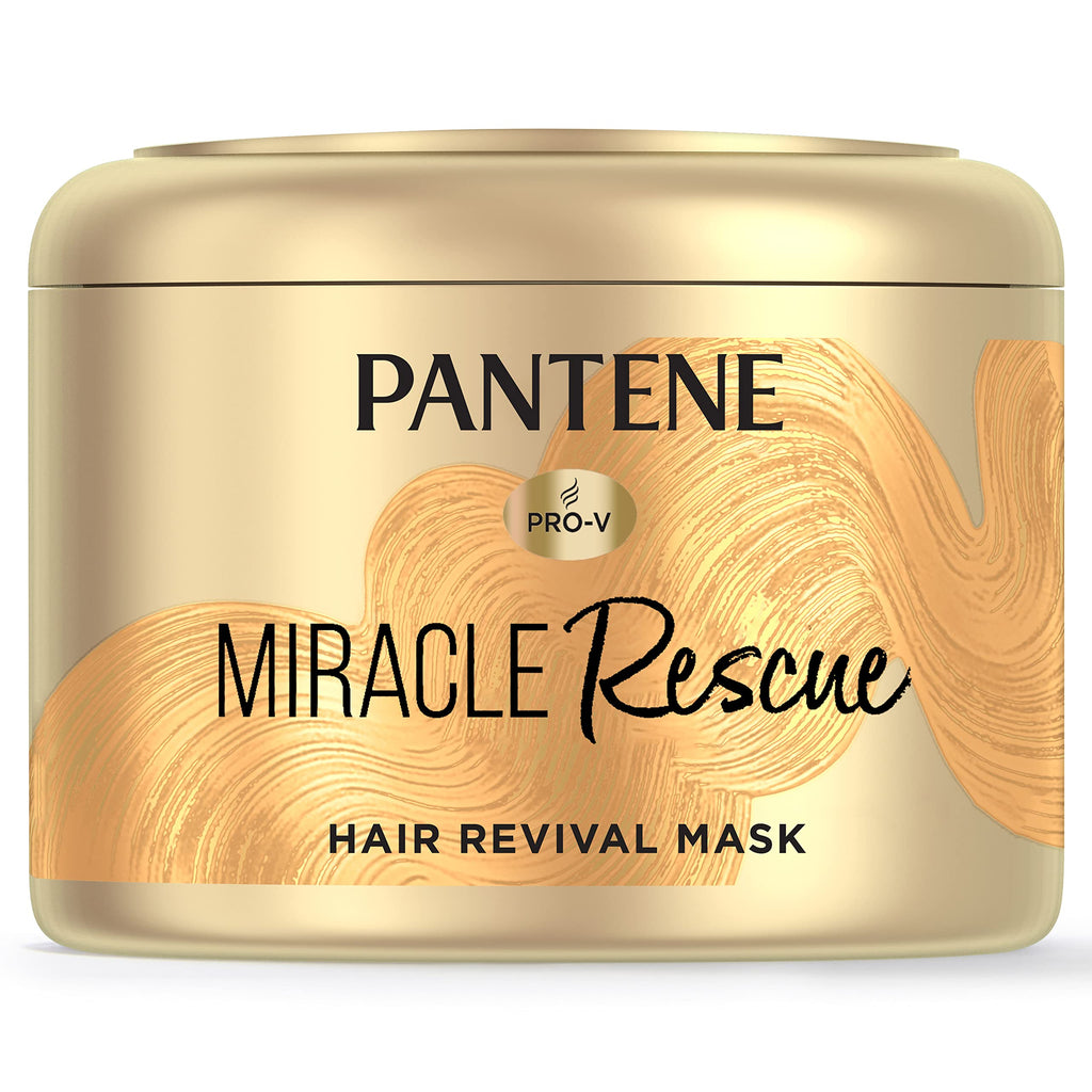 Pantene Miracle Rescue Hair Mask – Deep Conditioning for Dry & Damaged Hair (6.4 oz)