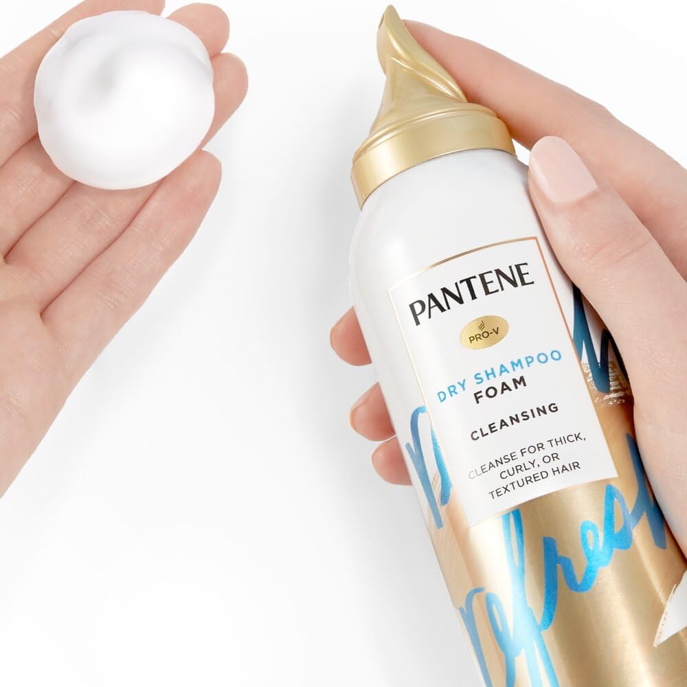 Pantene Pro-V Refresh Cleansing Dry Shampoo Foam – 5.9 oz