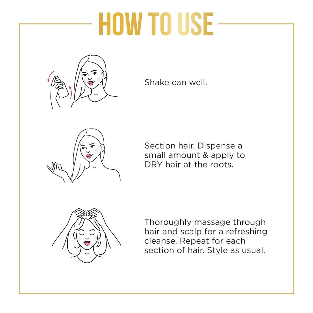 Pantene Pro-V Refresh Cleansing Dry Shampoo Foam – 5.9 oz