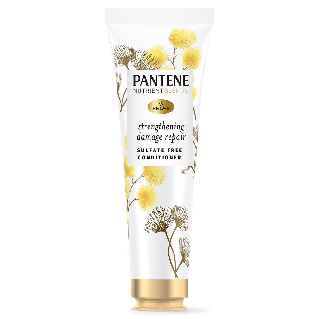 Pantene Sulfate-Free Conditioner with Castor Oil | Strengthening Damage Repair, 8 oz