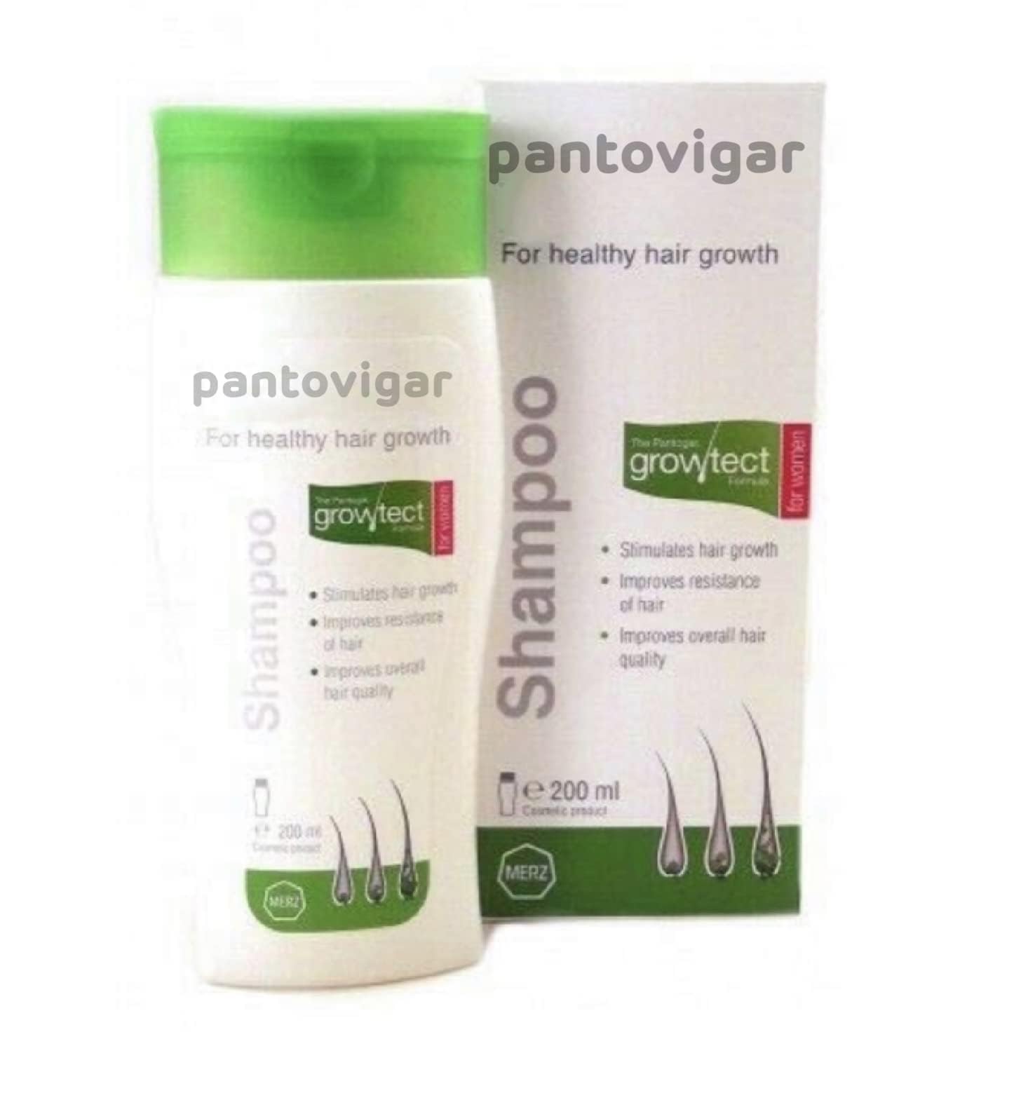Pantovigar Growth Formula Shampoo for Women – 200 ml | Hair Growth Support