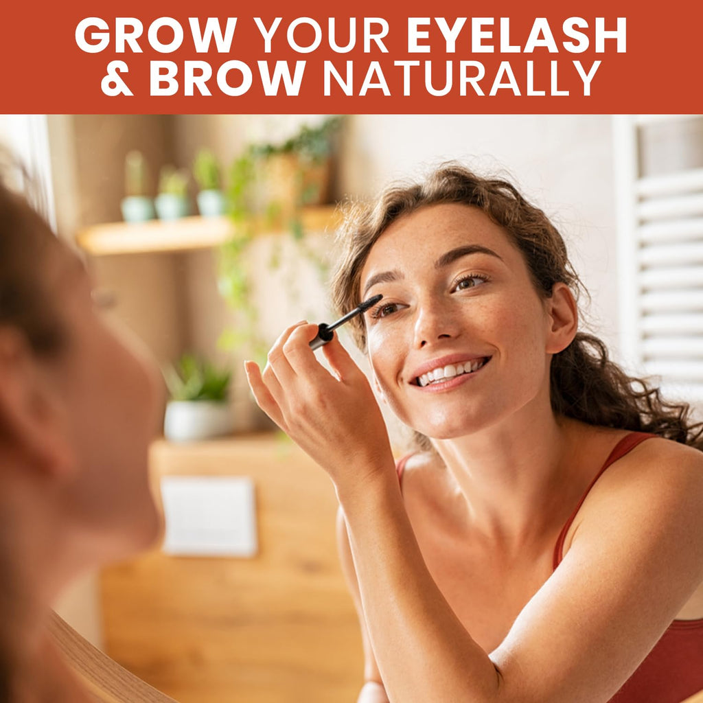 Papa Rozier Farms All Organic Eyelash and Eyebrow Growth Serum Treatment – 0.3 fl oz (Pack of 1)