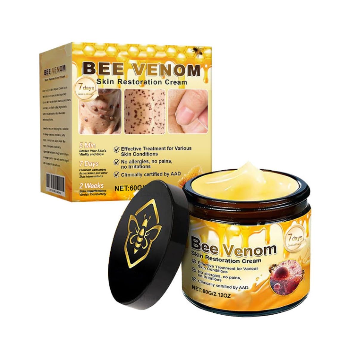 PAQIMAN Bee Venom Skin Treatment Cream – Firming, Hydration & Anti-Aging
