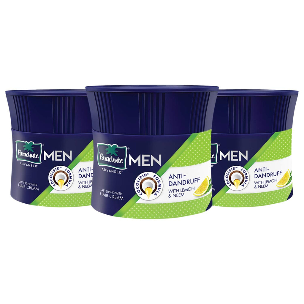 Parachute Advansed Men Hair Cream – Anti-Dandruff (100g) Pack of 3