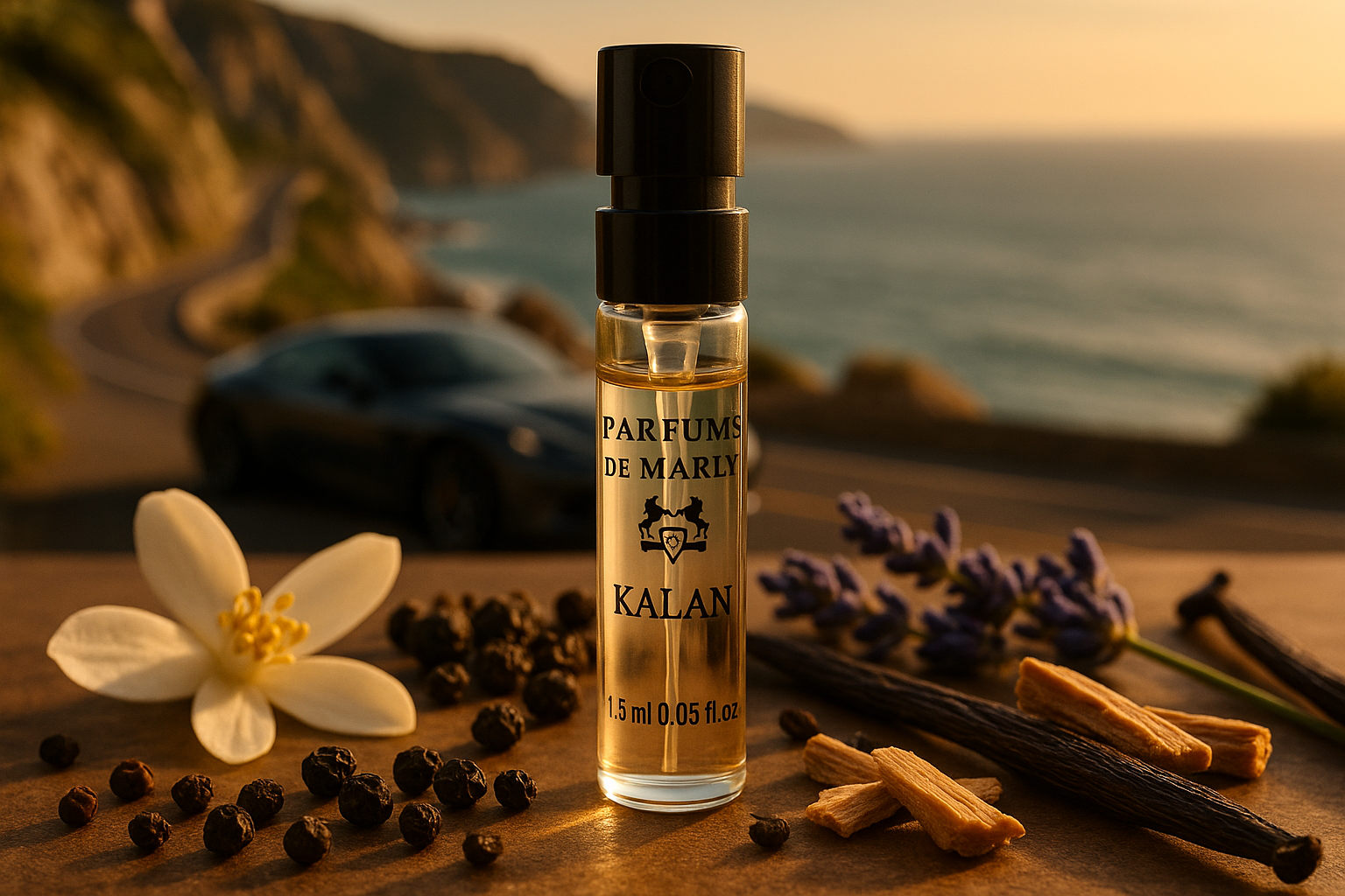 Parfums De Marly Kalan official scent sample 1.5ml 0.05 fl. o.z. perfume tester
