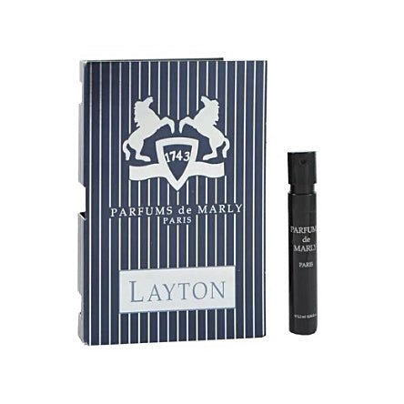 Parfums De Marly Layton official perfume sample 1.5ml 0.05 fl. o.z. perfume tester