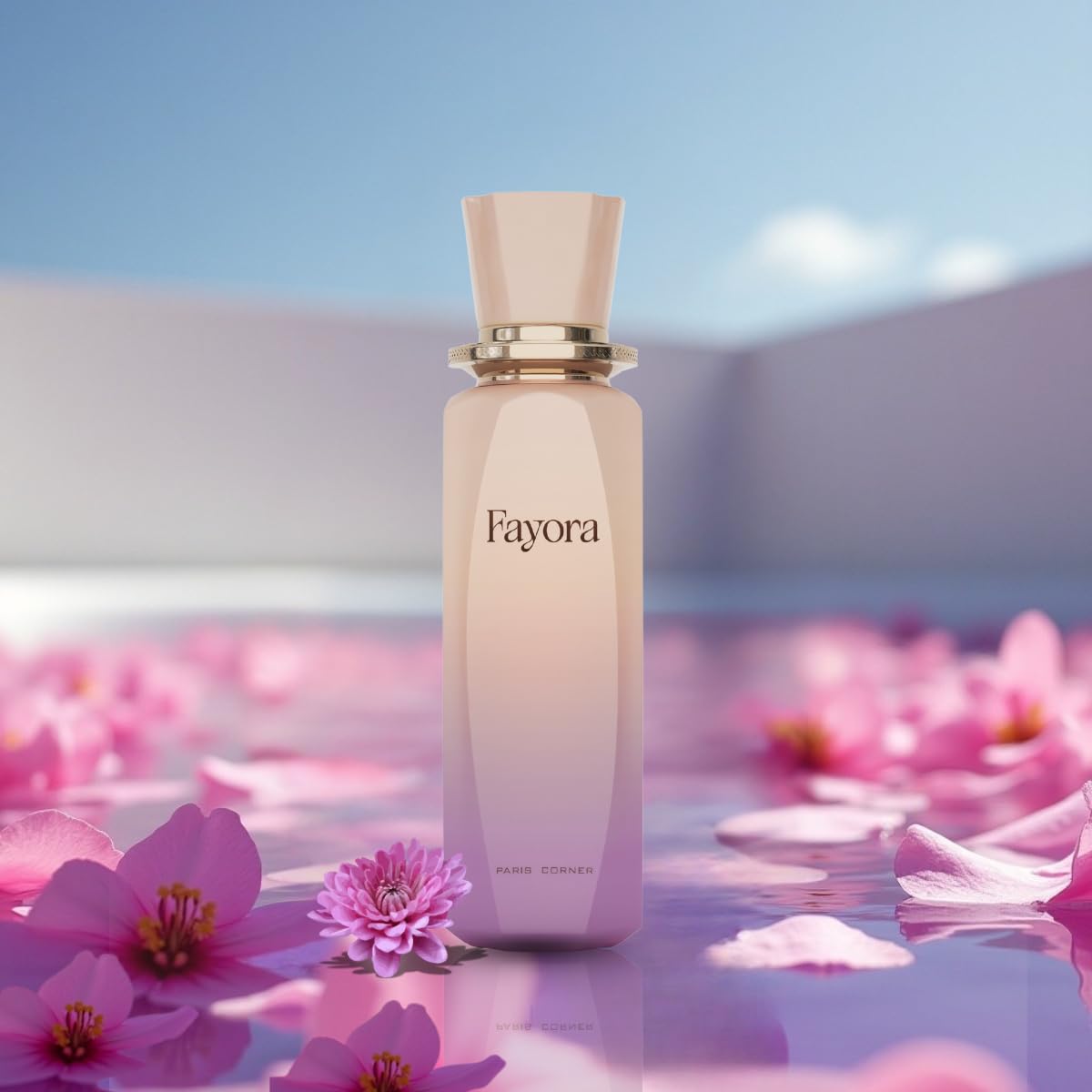 Paris Corner Fayora EDP 3.4 oz | Unisex Floral Fruity Scent with Passion Fruit, Rose & Jasmine